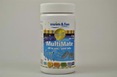 Multimate pool tabs, Swim & Fun swimmingpool (klor)