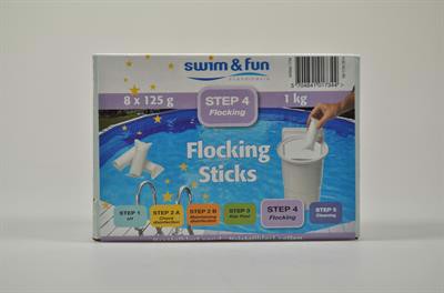 Flokningsmiddel, Swim & Fun swimmingpool (sticks)