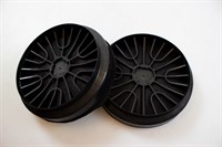 Kulfilter, Viva emhætte - 187 mm (2 stk)