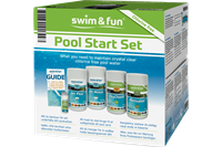Startpakke til pool, Swim & Fun swimmingpool (klorfri)