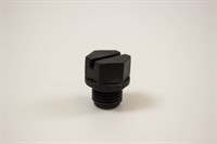 Drænprop, Swim & Fun swimmingpool - Sort (til pumpehus)