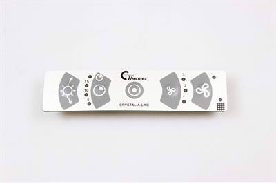 Tastatur/betjeningspanel, Thermex emhætte - ES590