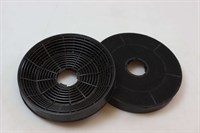 Kulfilter, Thermex emhætte - 155 mm (2 stk)