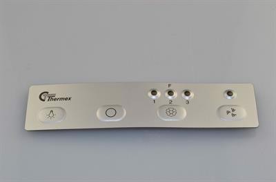 Tastatur/betjeningspanel, Thermex emhætte - Grå