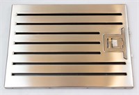 Metalfilter, Thermex emhætte - 248 mm x 183 mm (uden tap)