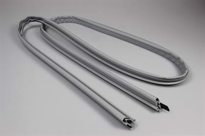 Gummiliste, universal industri køl & frys - P-1001 (magnetisk med snap-in)