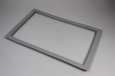 Gummiliste, universal industri køl & frys - 295 mm x 475 mm (magnetisk med snap-in)