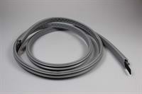 Gummiliste, universal industri køl & frys - P-1019 (magnetisk med snap-in)