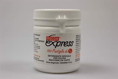 Rensetabletter, universal espressomaskine - 100 g