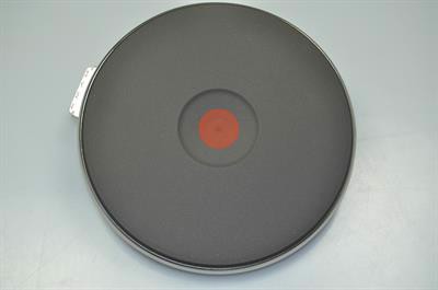 Kogeplade, universal komfur & ovn - 400V/2000W 180 mm  (lav kant)