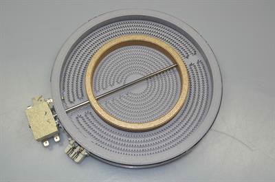 Kogezone, Bosch komfur & ovn - 230V/2100W/750W  (dobbeltzone/rund)