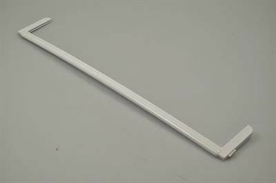 Liste til glashylde, Vestfrost køl & frys - 8 mm x 514 mm x 1D: 85 mm / 2D: 15 mm (forreste)