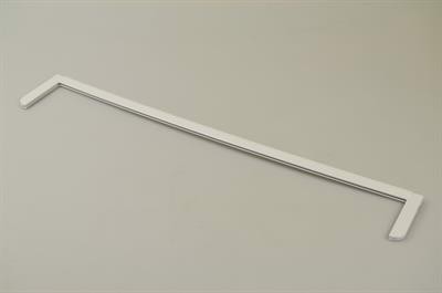 Liste til glashylde, Vestfrost køl & frys - 8 mm x 514 mm x 1D: 83 mm / 2D: 15 mm (forreste)