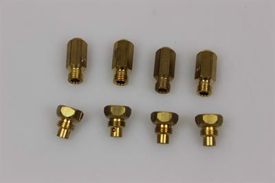 Dyser, Voss komfur & ovn (naturgas konverteringssæt)