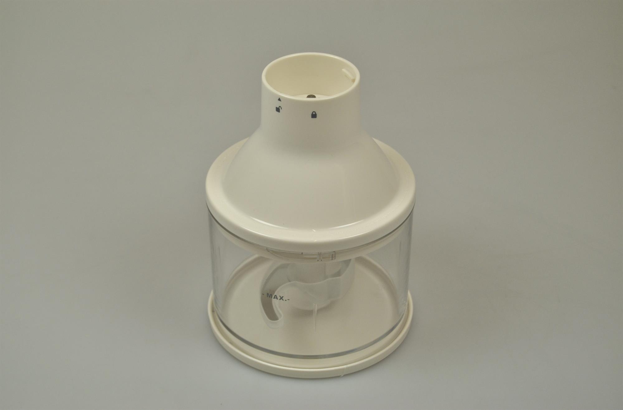 bånd mikroskop Simuler Skål for hakker, Wilfa minihakker & stavblender - 500 ml (komplet)