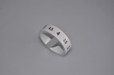 Termostatknap, Whirlpool køl & frys - Hvid (med tal)