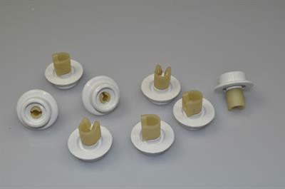 Kurvehjul, Elektro Helios opvaskemaskine (8 stk nedre)